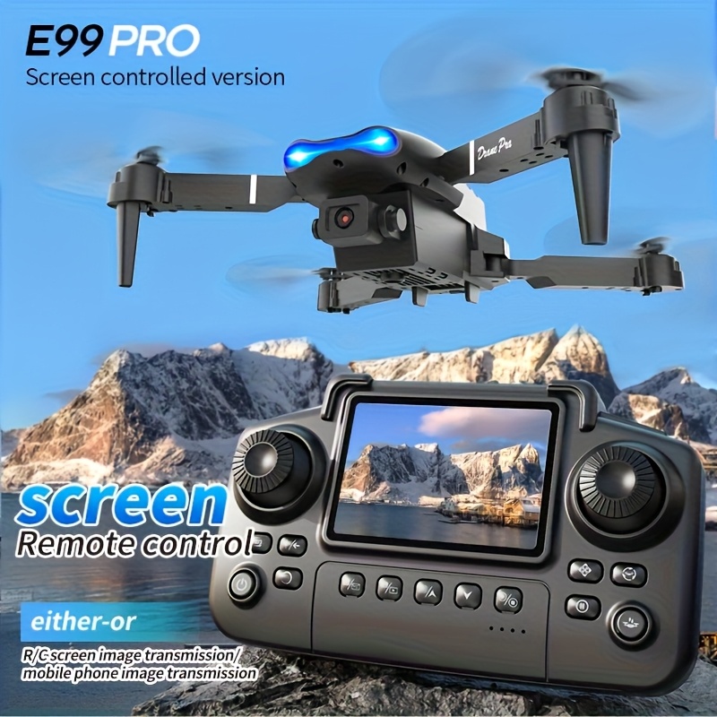 Drone Camera Hd - E99 PRO MAX Foldable Drone with