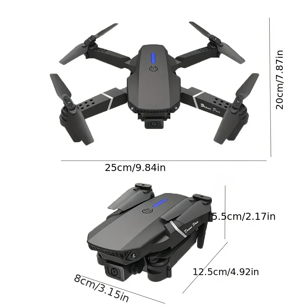 Professional Drone E88 4K Wide - Drone Camera Wide Angle review and price