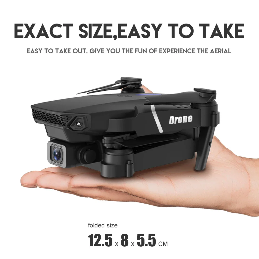 Professional Drone E88 4K Wide - Drone Camera Wide Angle review and price