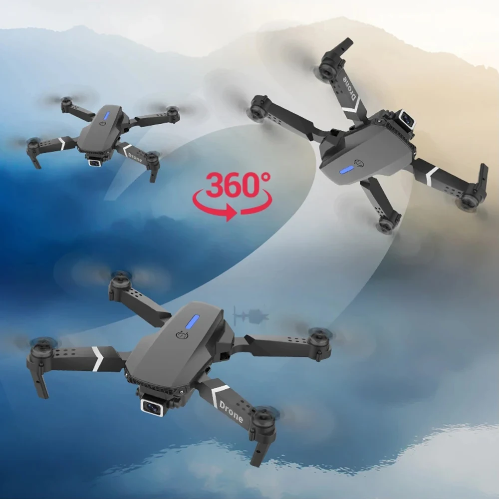 Professional Drone E88 4K Wide - Drone Camera Wide Angle review and price