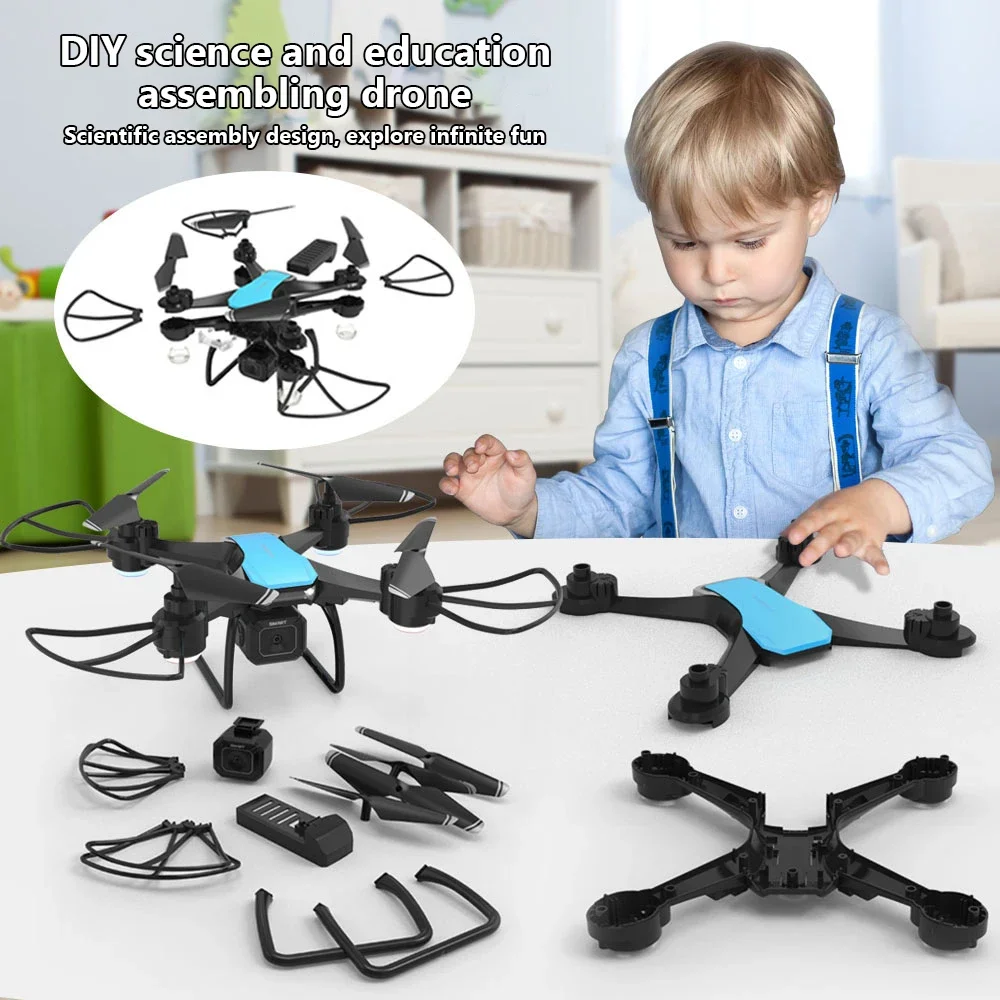 JJRC H108 DIY Teaching Assembl - Drone Camera Hd review and price