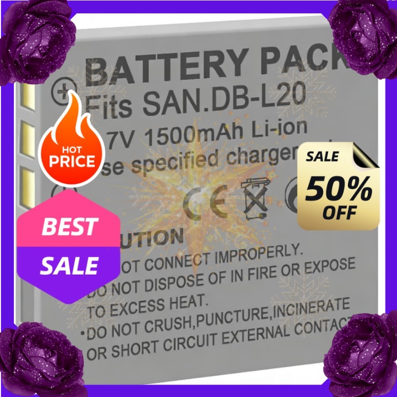 SWZY 3.7V 1500mah DB-L20 Batte - Drone Camera Action review and price